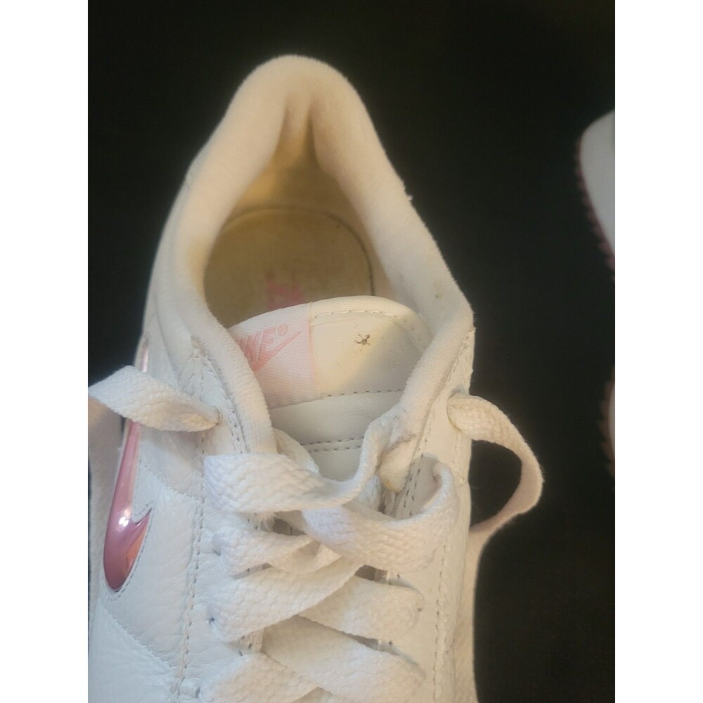 Womens NIKE CORTEZ Leather Vintage Y2K EUC Size 9 Metallic Pink/Fushia Authentic - Picture 6 of 9